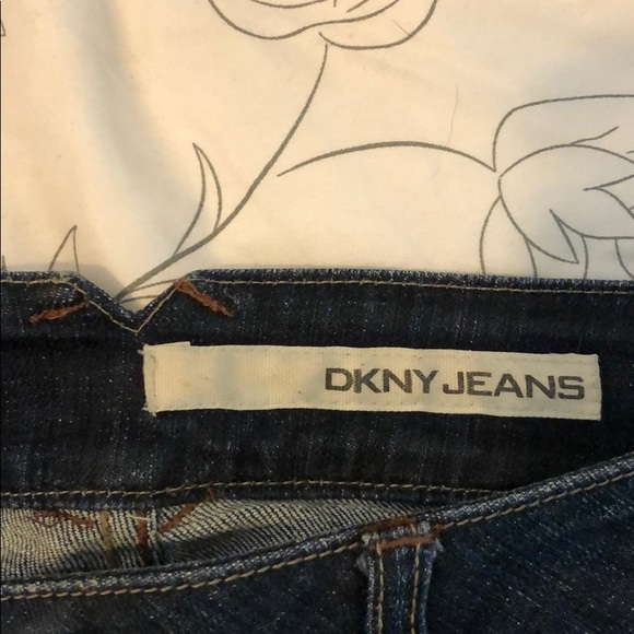 DKNY wide leg jeans - Picture 3 of 5